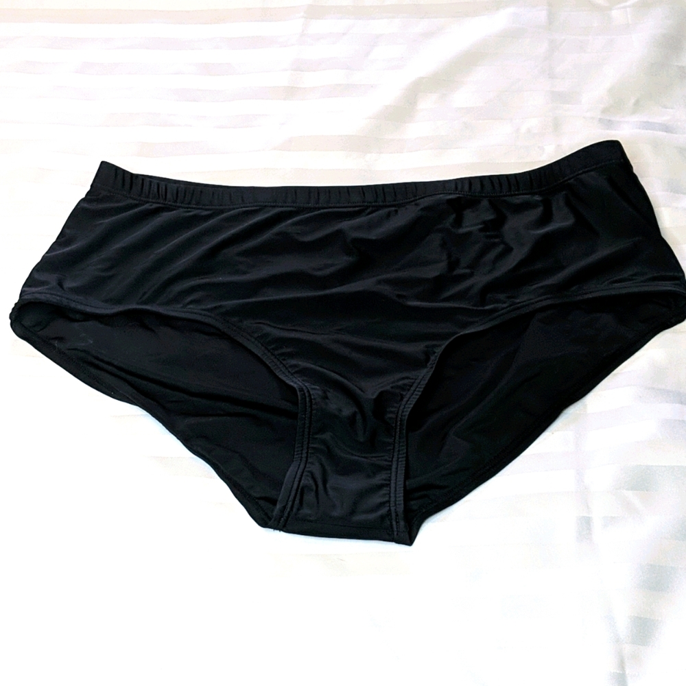 NWT Caribbean Sand Plus Size Bikini Brief Bottom